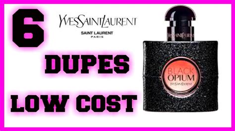 black opinion perfume dupe|perfume similar to black opium.